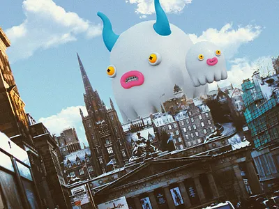 Monsters Invasion Part 4 3d character creatures design illustration illustrations monsters