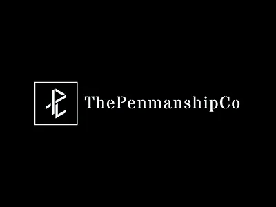 ThePenmanshipCo branding agency brand branding business clean copywrite copywriting design elegant expertise logo mark minimal professional wordmark