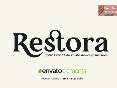 Restora Font calligraphy display font font font family fonts free freebies font hand lettering lettering logo sans serif sans serif font sans serif typeface script serif serif font type typedesign typeface typography