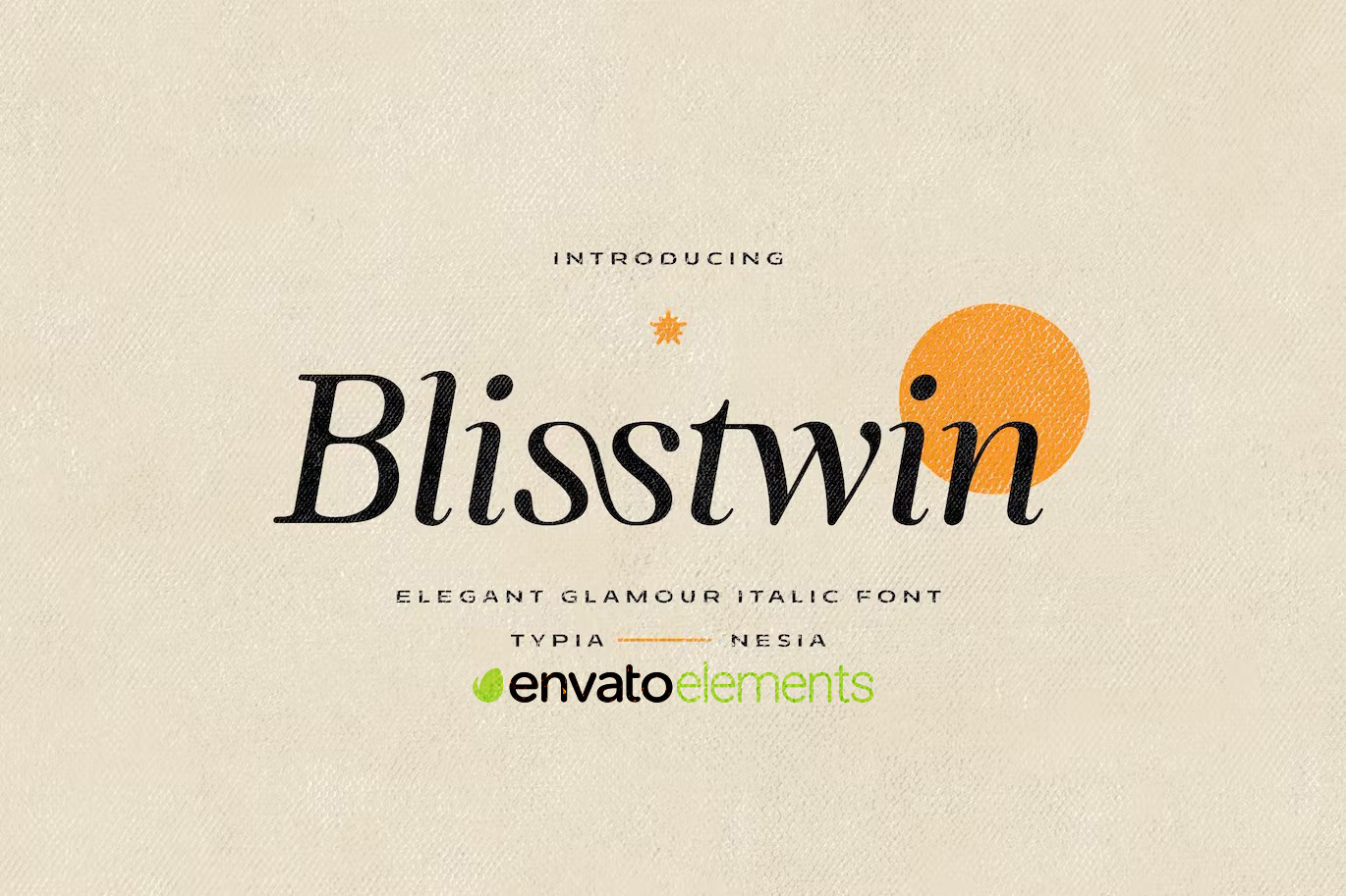 Blisstwin - Elegant Glamour Italic Serif Font calligraphy display display font dribbble font font family fonts ios landing page lettering logo sans serif sans serif font script serif serif font type typedesign typeface typography