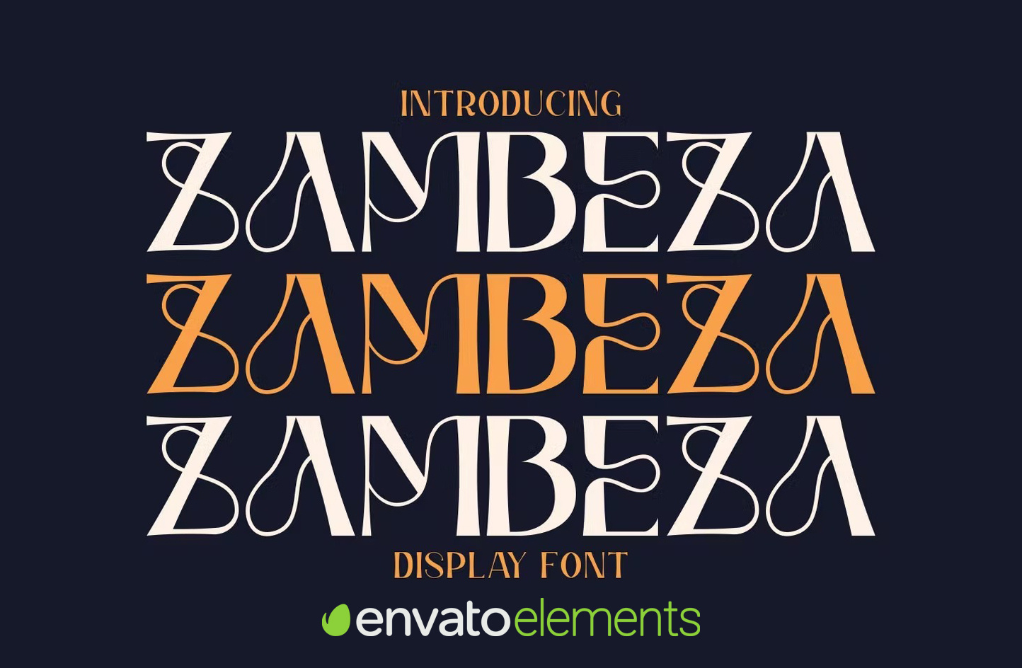 Zambeza - Display Font calligraphy display display font font font family fonts hand lettering handlettering lettering logo sans serif sans serif font sans serif typeface script serif serif font type typedesign typeface typography