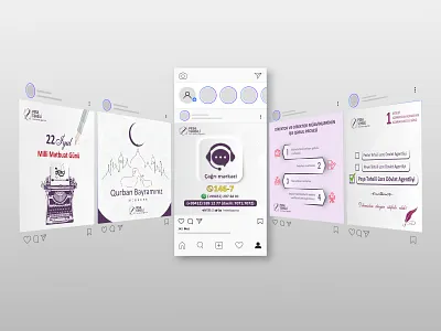 Social media posts app branding design graphic design illustration logo typography ui ux vector
