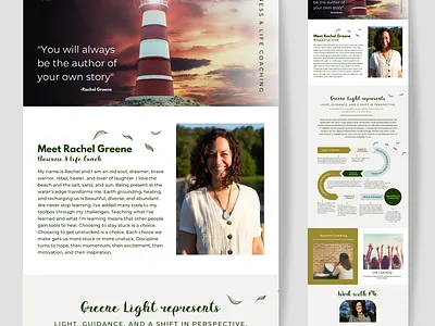 Life Coach Website Design branding branding design coaching website custom custom logo custom website design design feminine design graphic design illustration life coach logo logo design ui website website design