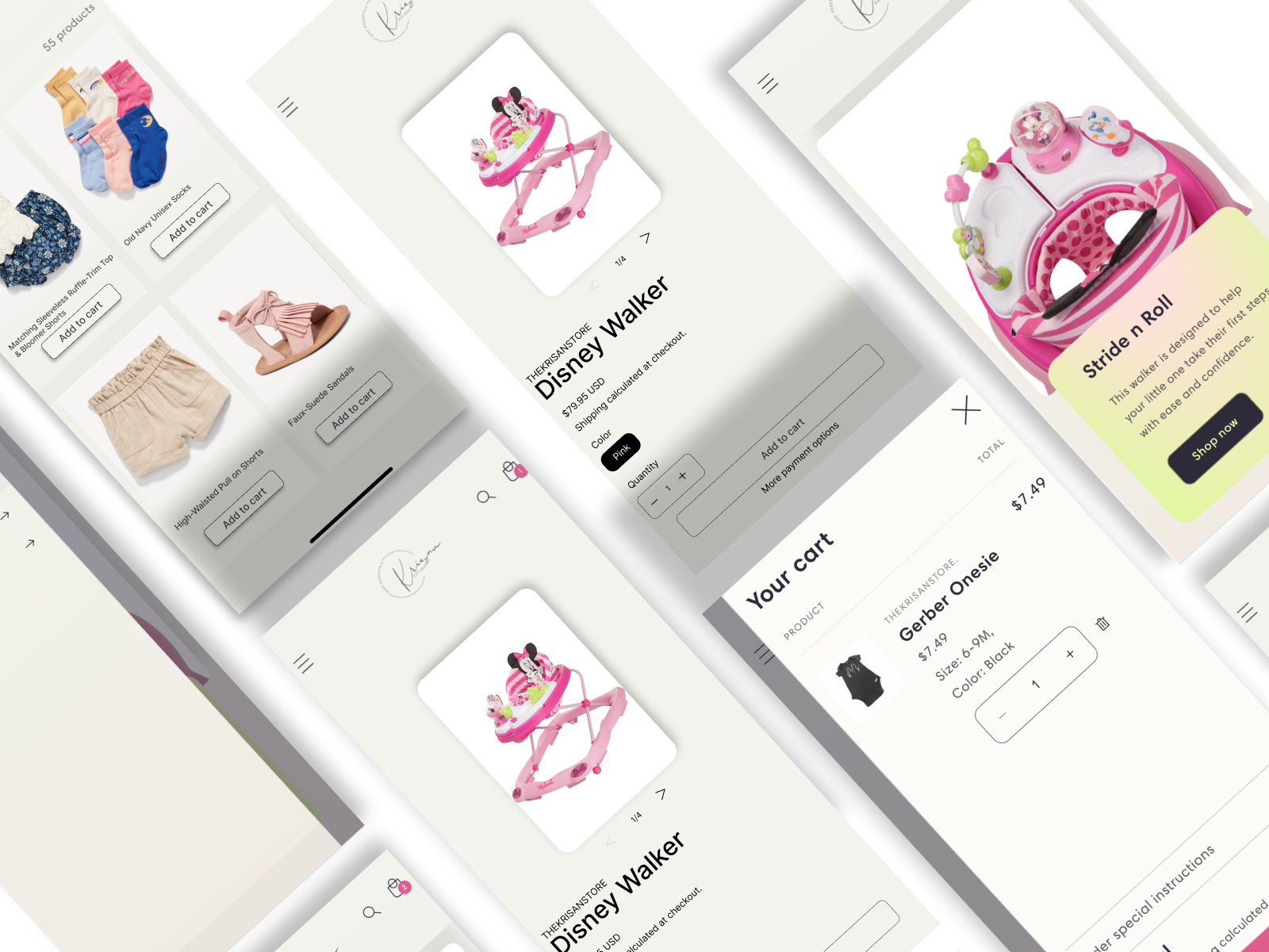 Example of The Krisan Store - Ecommerce Jamaica