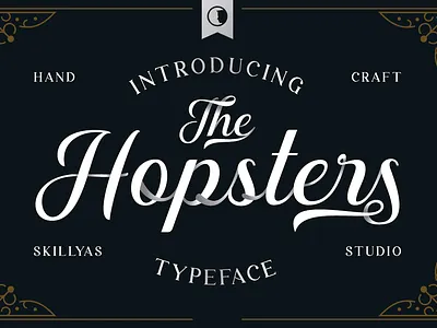 Hopster Script Font art branding design graphic design illustration logo typography vector