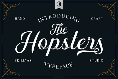 Hopster Script Font art branding design graphic design illustration logo typography vector