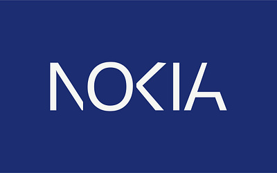 NOKIA branding design graphic design illustration logo typography vector