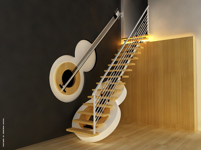 Guitar Staircase guitarstaircase staircase