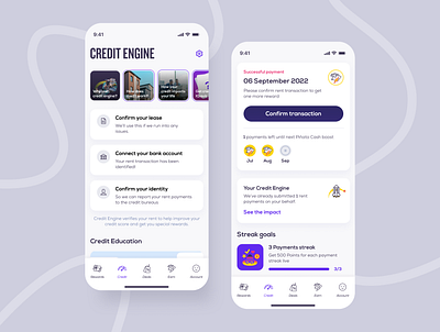 Piñata UX/UI mobile app design app app ios concept credit building deals design figma landlords minimal mobile mobile design product design redesign rent rewards ui usa user interface ux ux ui design