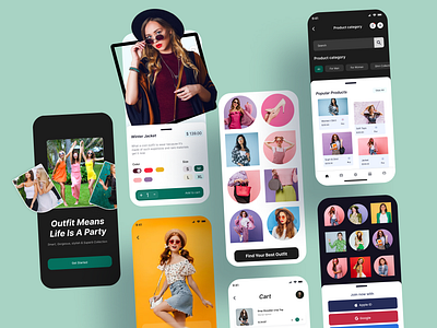 Fashion Store Mobile App Design app design fashion fashion app fashion app design fashion store fashion store mobile app fashion store mobile app design marketplace mobile mobile app mobile app design online online app online shop online shopping app shop app shopping ui ux