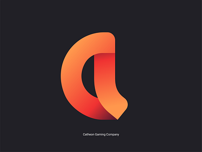 Catheon Launchpad logo blockchain branding c catheon cl clean fresh icon identity logo logotype modern orange simple symbol web3