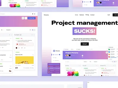 Task app landing page website design ai landing page landing landing page landing page ui kit landing ui kit management modern landing page modern website project project management task task app task management task planner to do todo todo list ui animation ui kit website design