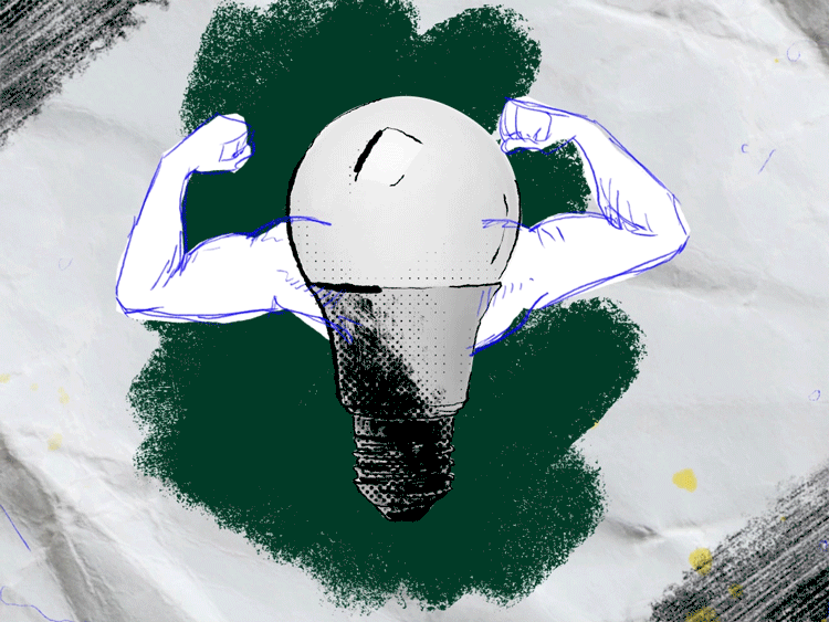 Flex 2 d animation after effects aniamted gif animation dab flex gif illustration motion graphics