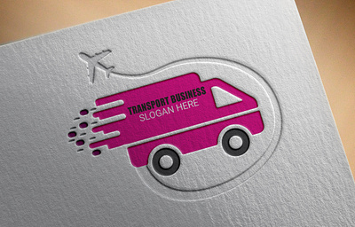 Transport Company Logo Design brand identity