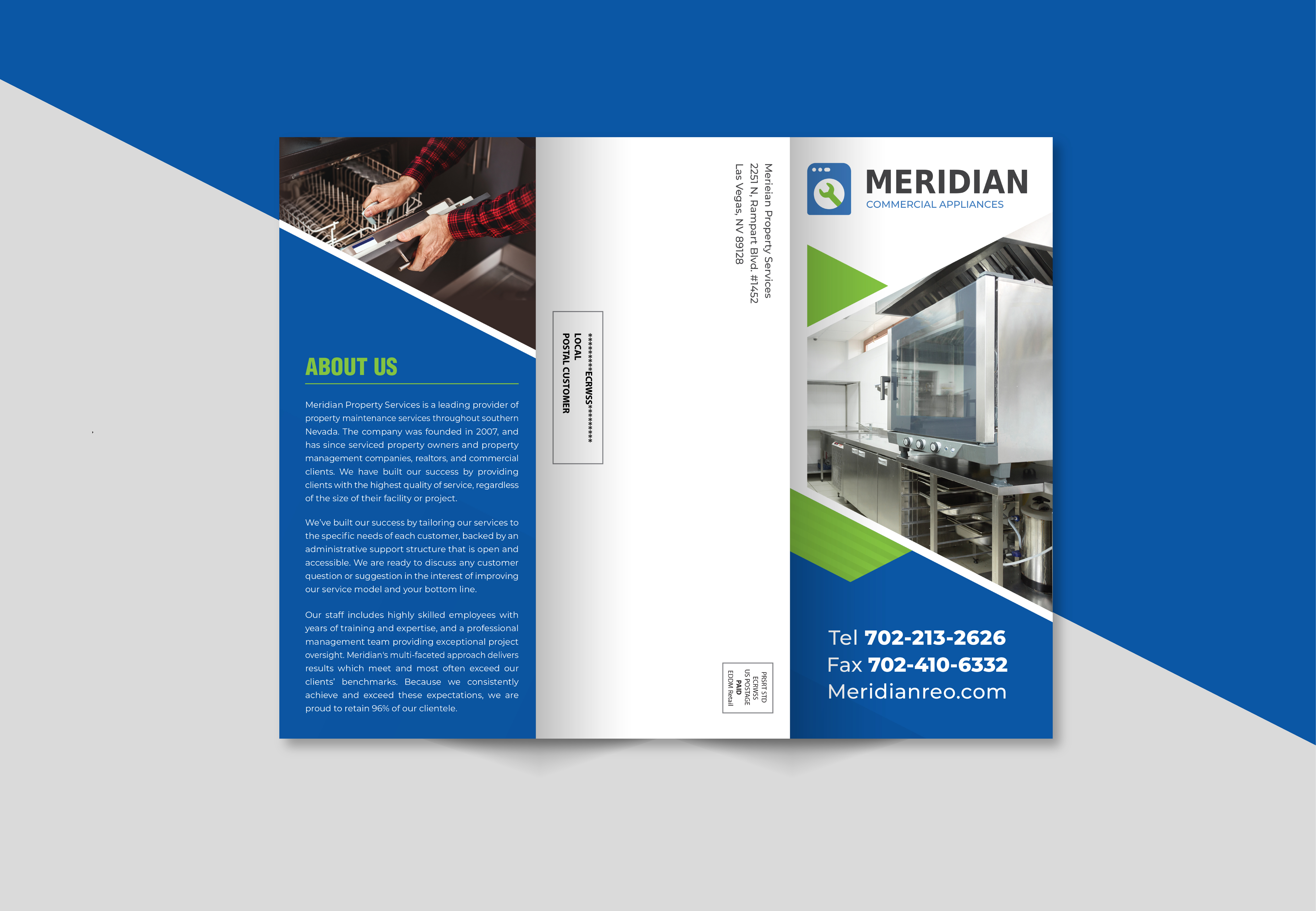 Appliances Service Tri-Fold Brochure Design 3d animation appliancs service branding brochure brochure design corporate design design flyer flyer design graphic design home appliance illustration logo motion graphics repair service tri fold brochure ui