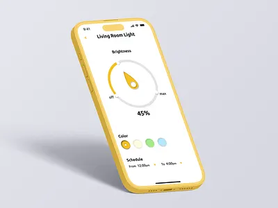 Smart Home Setting 007 dailyui dailyuichallenge smarthomeapp ui uidesign