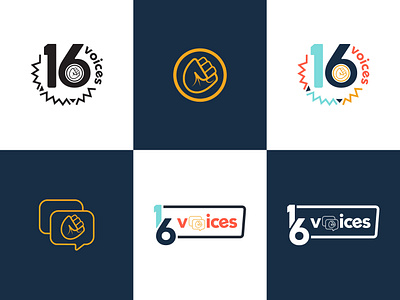 V&A Waterfront - 16 Voices - 2020 design graphic design logo va waterfront
