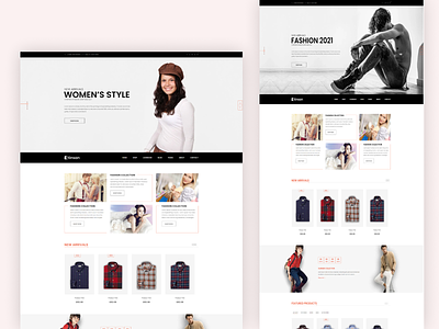 Fashion Boutique HTML Template using Bootstrap - Stinson store