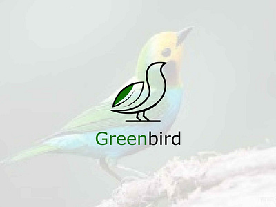 GreenBird logo design. Bird line art logo app apps logo bird logo branding design gradient logo green bird green logo illustration line art line logo logo logo design logodesign logofolio logomaker logoshop nature ui vector
