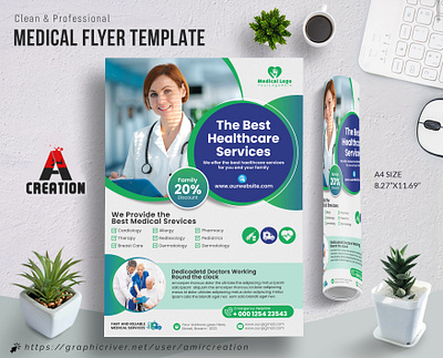 Medical Flyer Template medicine