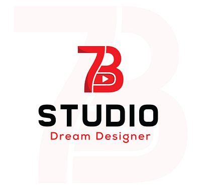 7B logo branding design graphic design illustration logo vector