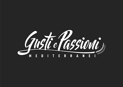 Gusti e Passioni Mediterranei branding graphic design logo