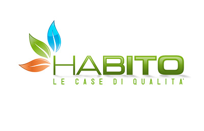 Habito edilizia branding graphic design logo