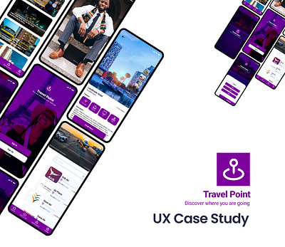 Travel App Case Study branding design figma sketch app travel app case study ui ux
