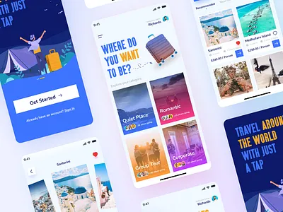 Tripup - Travel Booking App agency app booking design destination figma flight flightbooking illustration tour tourist travelapp travelservice trip ui uianimation uidesign ux uxresearch