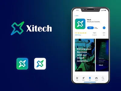 Xitech, software, saas, technology logo - app icon a b c d e f g h i j k l m n app logo png branding logos o p q r s t u v w x y z tech logo x letter logo design