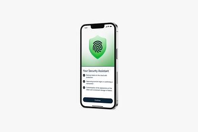 Protectimus app app app design clean green illustration ios mobile mobile app onboarding security simple design typography