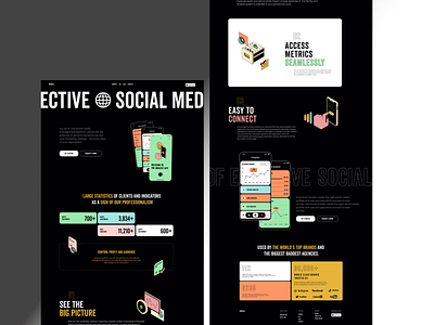 Social analytics website app branding design graphic design illustration logo music ui ux vector
