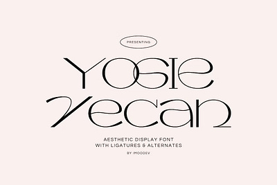 Yogie Vecan - Skinny Font calligraphy display display font font font family fonts fonts collection hand lettering lettering logo sans serif sans serif font sans serif typeface script serif serif font type typedesign typeface typography