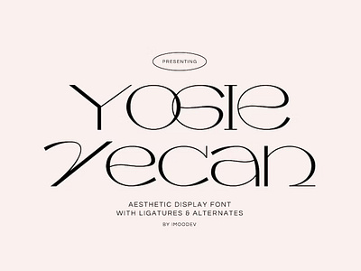 Yogie Vecan - Skinny Font calligraphy display display font font font family fonts fonts collection hand lettering lettering logo sans serif sans serif font sans serif typeface script serif serif font type typedesign typeface typography