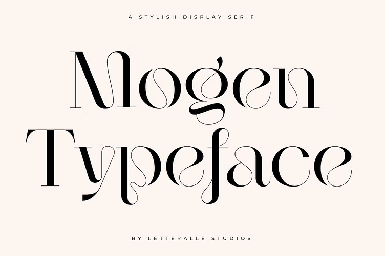 Mogen Font by Joseph Typo on Dribbble