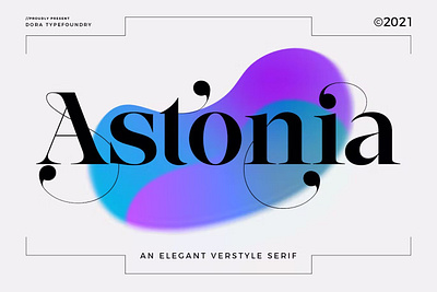 Astonia Typeface 3d animation branding font fonts graphic design logo motion graphics typography ui
