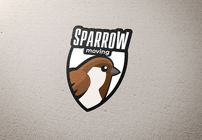 Sparrow bird logo logotype sparrow