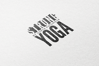 StrongYoga logo strong yoga