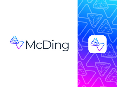 MCDing Logo Design agency app logo branding business clean company company logo corporate brand identity custom logo initial logo lettermark logo logo concept logo idea logomark m letter logo mark minimal professional logo typography