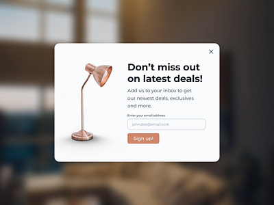 Popup/Overlay Design application clean daily ui 16 dailyui design graphic design modal overlay popular popup ui ui design uiux ux web design website