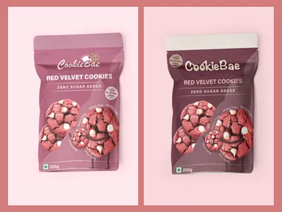 Cookiebae-''A cookie brand'' from scratch branding design graphic design illustration label logo packaging design product design visual design