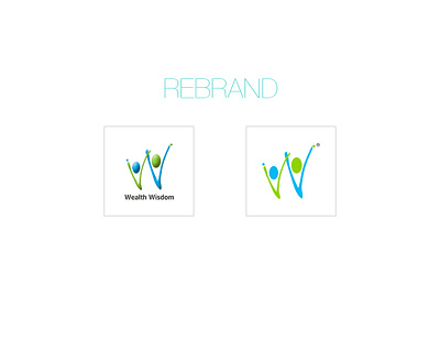 Wealth Wisdom Investech brand development branding design graphic design logo rebranding