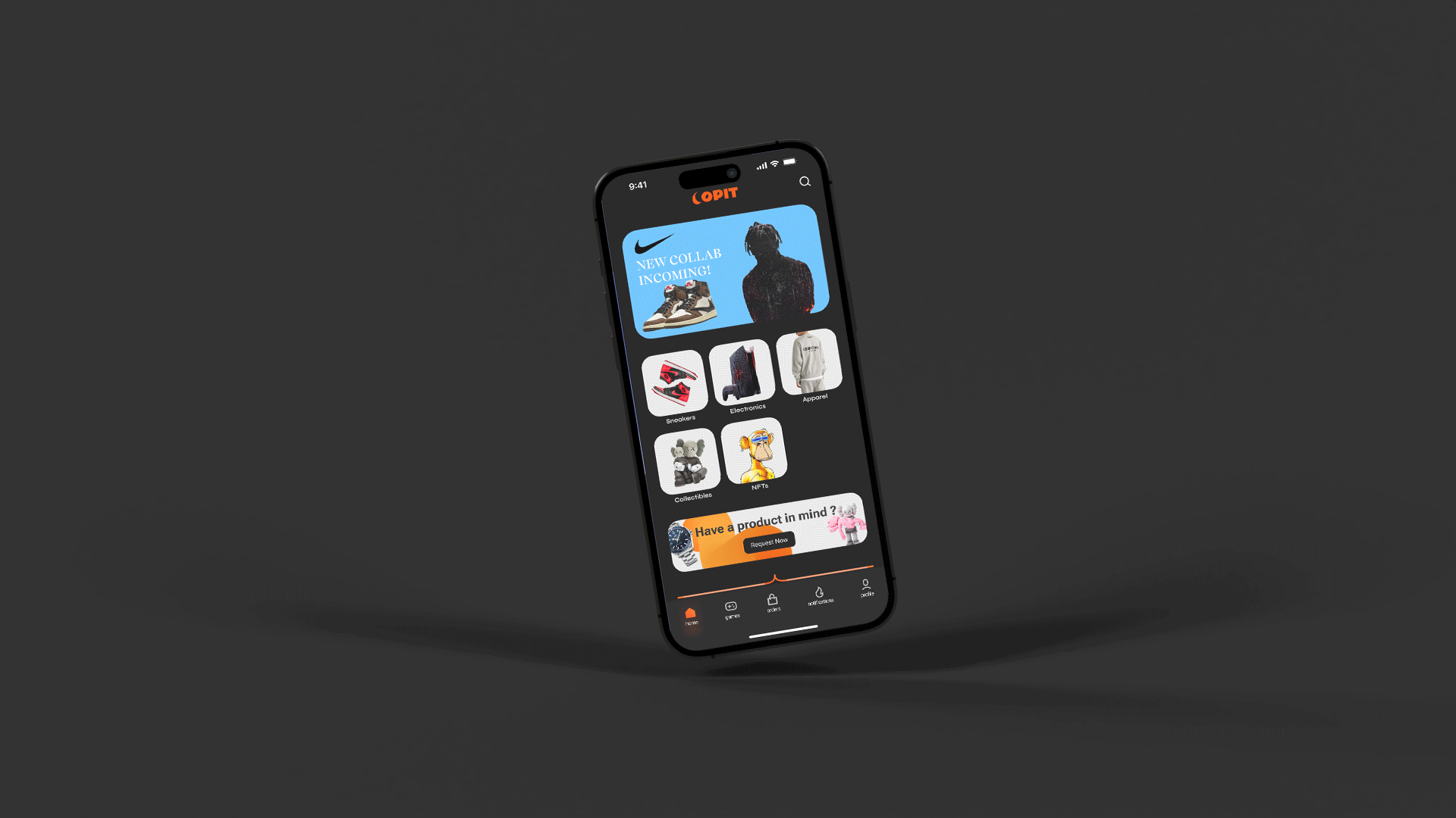 Copit design gif interactiondesign ios mobileapp motion graphics productdesign reselling ui userinterface