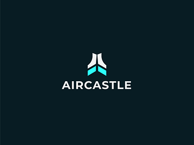 Aircastle Creative Logo castle logo clean logo creative logo logo