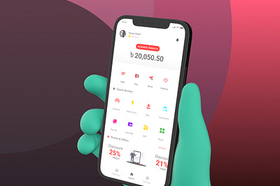 Digital Wallet-Send Money Concept UI app banking app branding buy page card payment contact design digital wallet fintech online payment send money ui uiux design user interface wallet