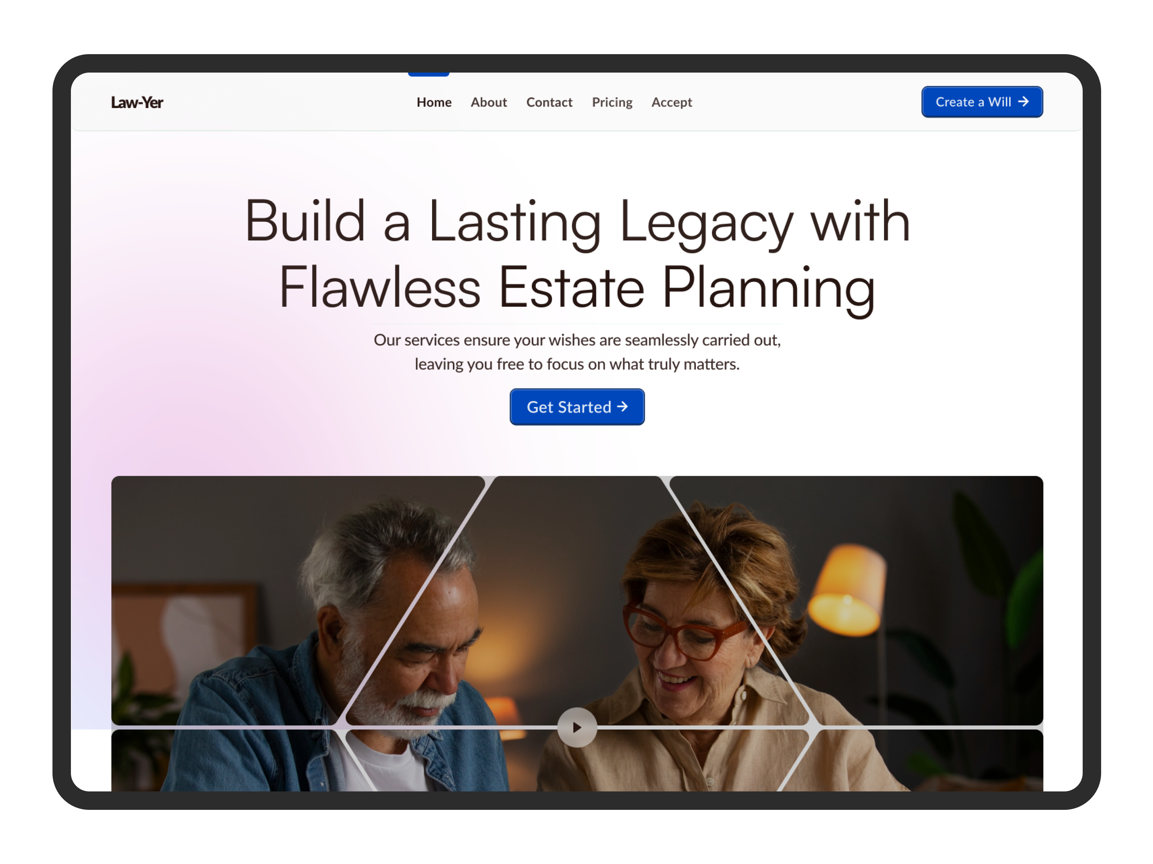 Law-Yer Landing Page Design design figma informationarchitecture landing page ui uidesign uiux userexperience userresearch ux uxdesign webdesign webui
