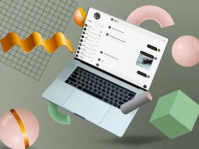 Chat Ramp 3d 3d illustration 3d modeling 3d render abstract art animation blender c4d chat conversation conversation dashboard cycles design desktop app graphic design mockup motion graphics ui ux