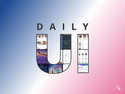 Daily UI 52 - Daily UI Logo daily ui branding daily ui logo dailyui dailyui day 01 design logo ui ux