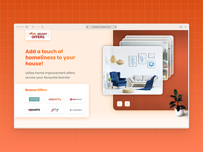 Home Delight Offers Landing Page