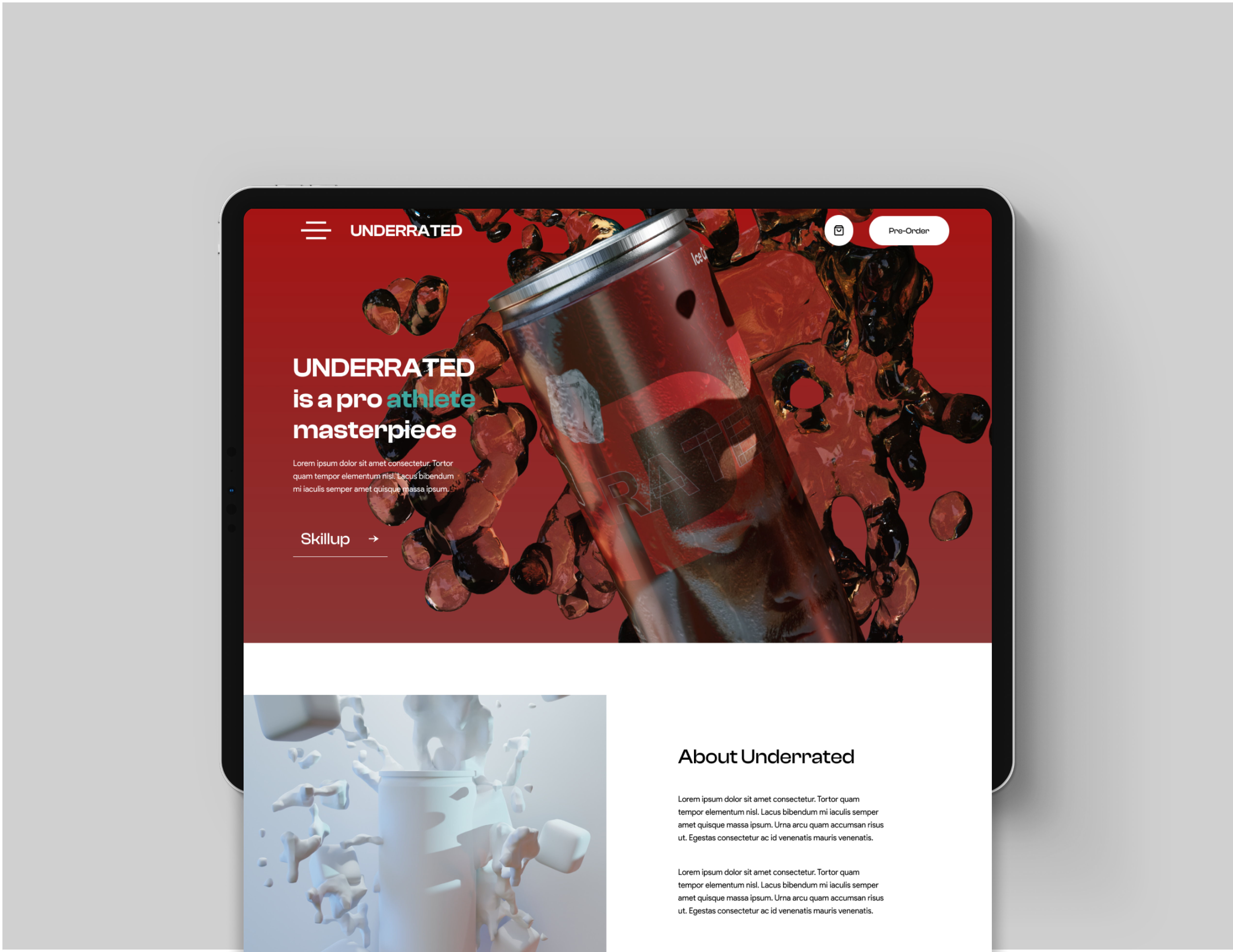 UNDERRATED figma graphic design ui user experience userinterface webdesign